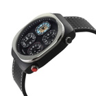 GV2 by Gevril Quattro Quartz Black Dial Mens Watch 43402