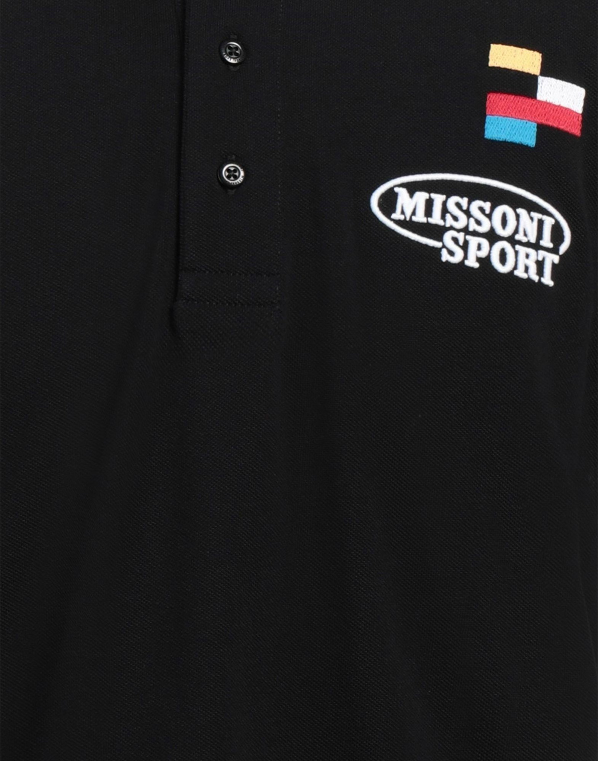 Missoni Mens Polo shirt in Black