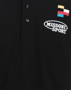 Missoni Mens Polo shirt in Black