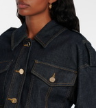Self-Portrait Denim romper
