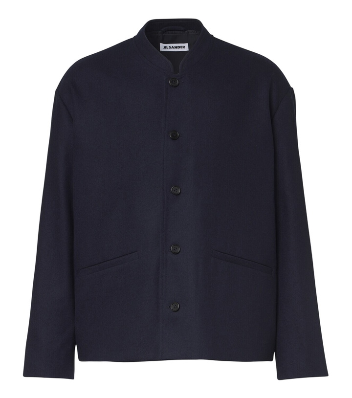 Photo: Jil Sander Wool overshirt