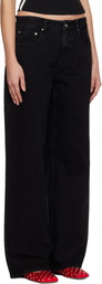 Paris Georgia Black Baggy Jeans