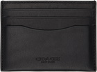 Coach 1941 Black Embossed Card Holder