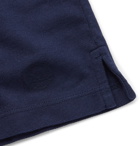 Kingsman - Contrast-Tipped Cotton-Piqué Polo Shirt - Blue