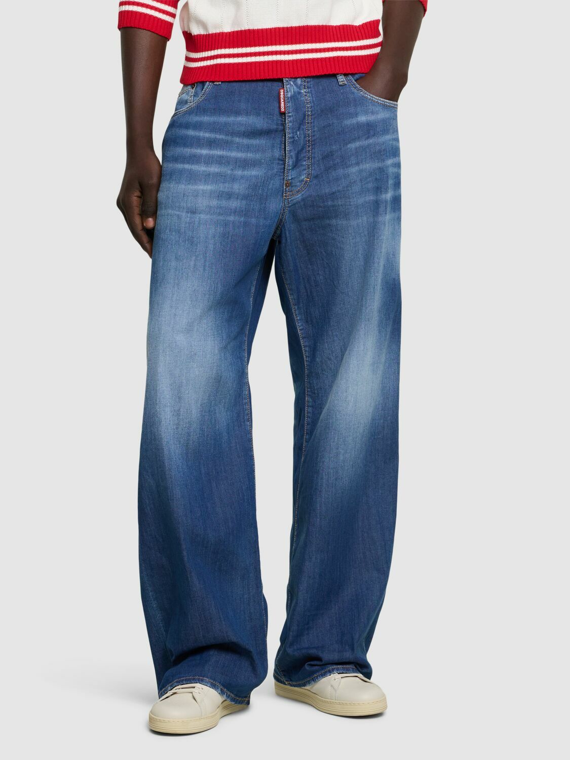DSQUARED2 Denim Wide Jeans Dsquared2