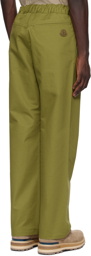 Moncler Khaki Patch Trousers