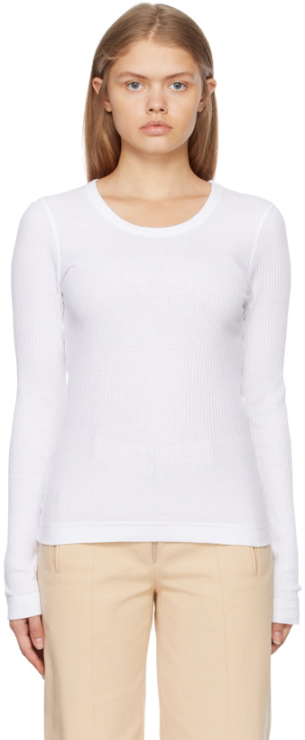 Photo: House of Dagmar White Vita Long Sleeve T-Shirt