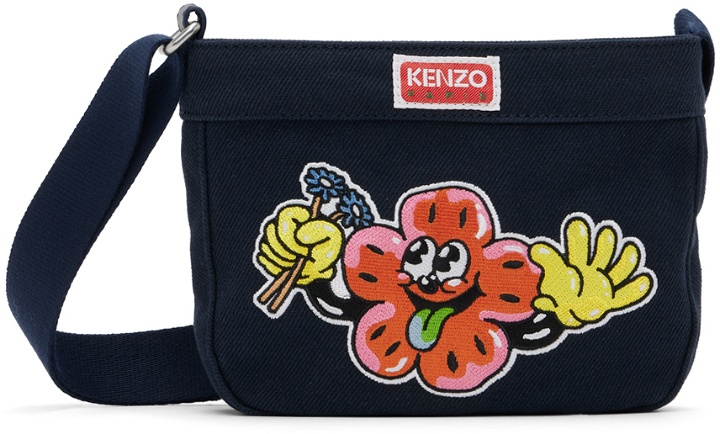 Photo: Kenzo Navy Small Boke Boy Bag