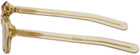 FLATLIST EYEWEAR Beige Sammys Sunglasses