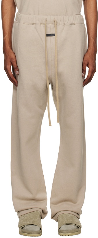 Photo: Fear of God Taupe Relaxed Sweatpants