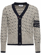 THOM BROWNE All Over Cable Stitch Classic Cardigan