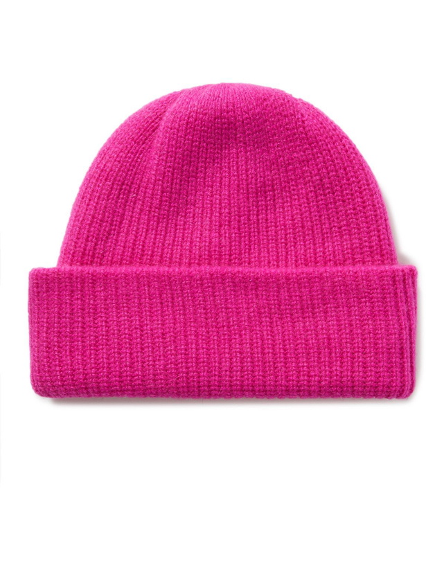 Photo: The Elder Statesman - Watchman Ribbed Cashmere Beanie