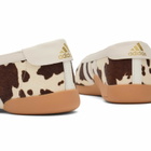 Adidas Women's Taekwondo Mei Ballet Cow Sneakers in Aurora Coffee/Ftwr White/Gum 2