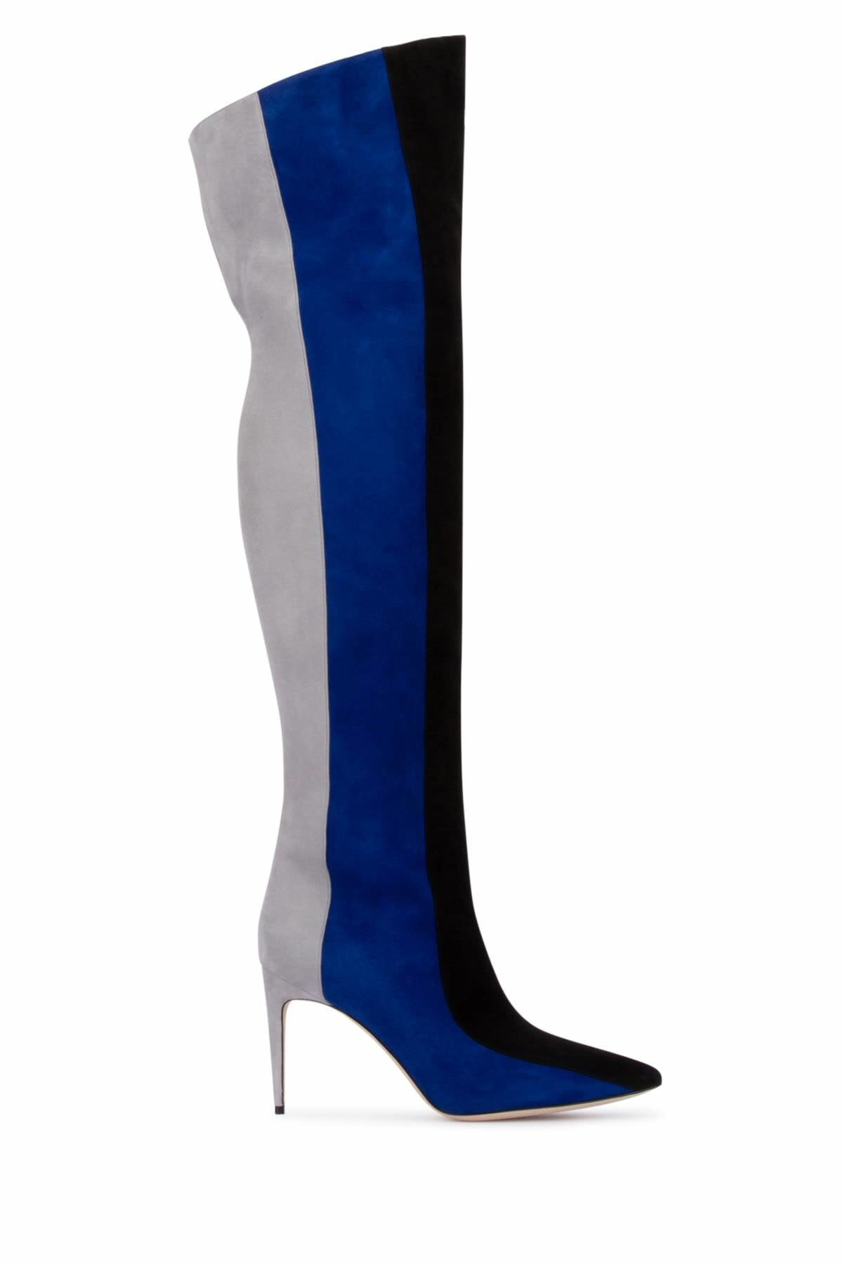 Manolo Blahnik Black Motosahi Tall Boots Manolo Blahnik