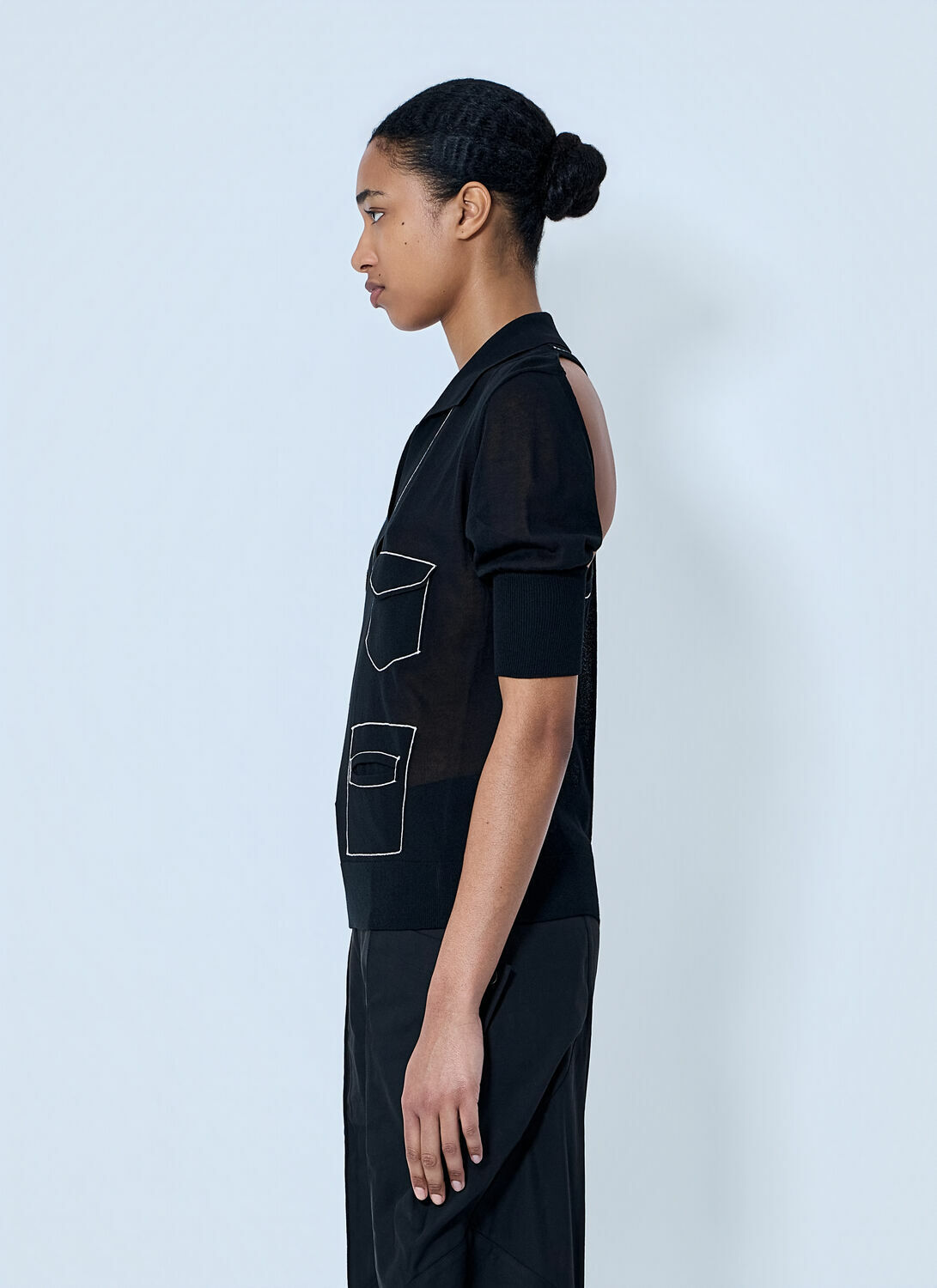 Kiko Kostadinov Kreiner Knit Polo