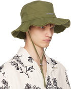 JACQUEMUS Khaki Les Classiques 'Le bob Artichaut' Bucket Hat