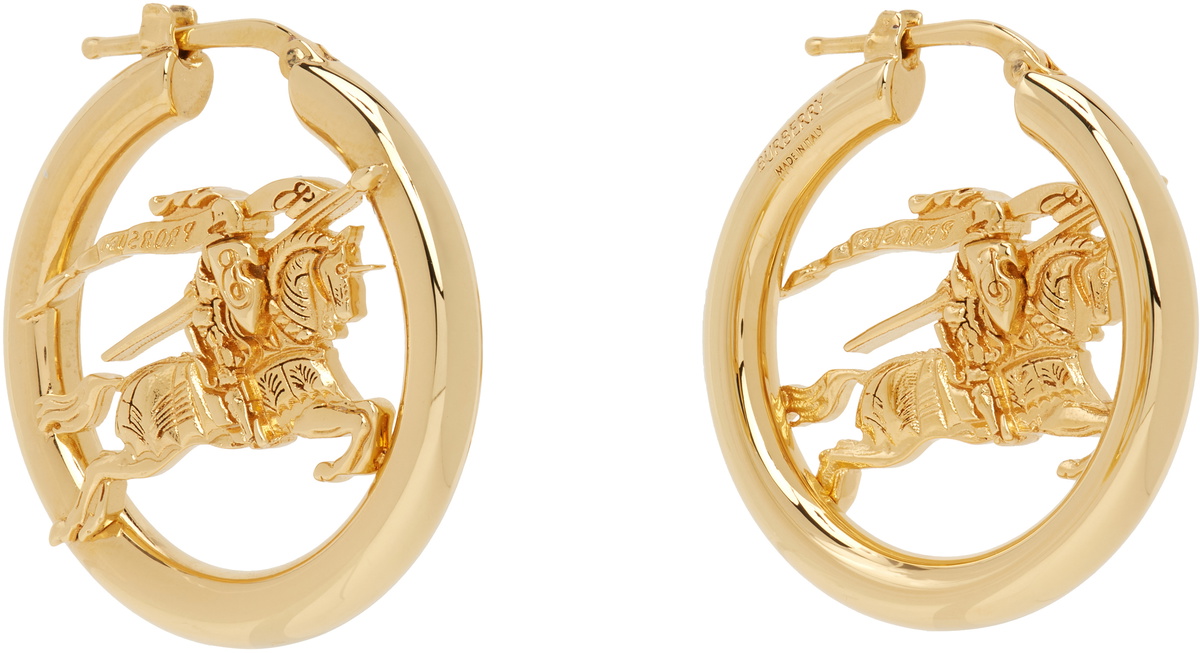 Burberry EKD Hoop Earrings