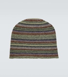 Ranra Striped virgin wool beanie