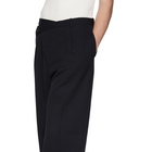 Jil Sander Black Wool Roland Trousers