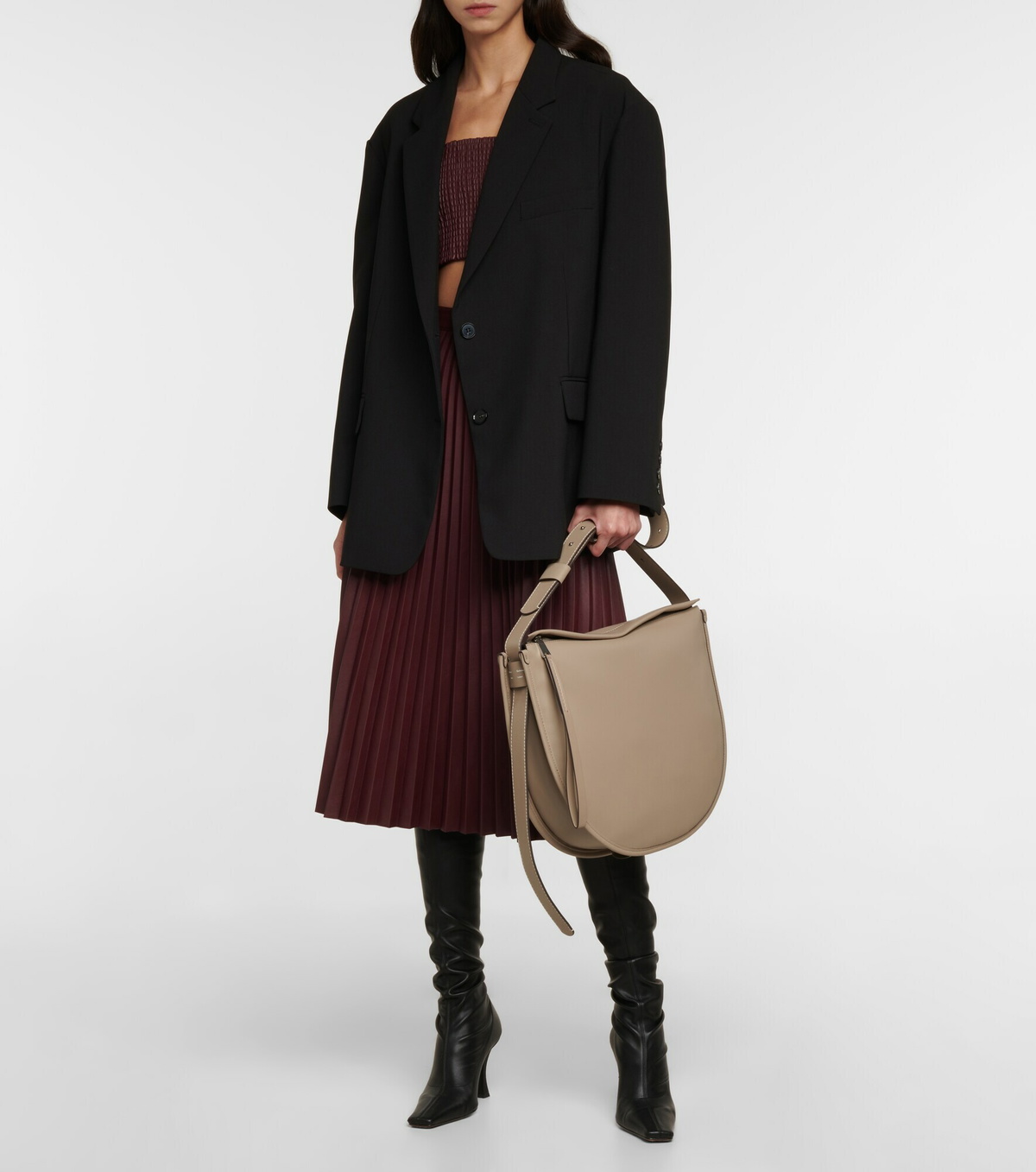 Proenza Schouler - White Label Baxter leather shoulder bag