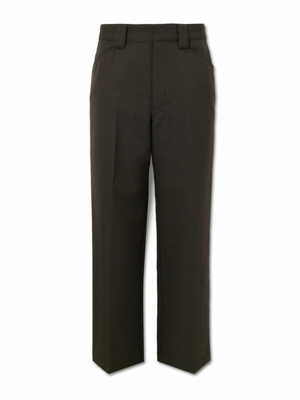 Photo: LEMAIRE - Straight-Leg Pleated Twill Trousers - Brown