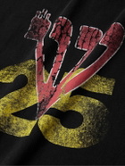 RRR123 - Inner Chamber Logo-Print Cotton-Jersey T-Shirt - Black