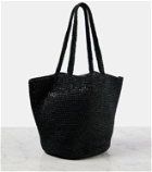 The Row Genevieve Large raffia basket bag