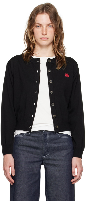 Photo: Kenzo Black Kenzo Paris Boke Flower Cardigan