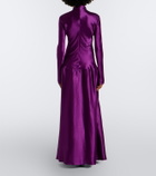 Fforme Satin maxi dress
