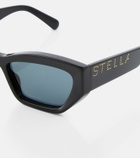 Stella McCartney - Logo cat-eye sunglasses