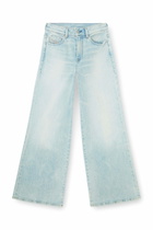 Diesel Flare Jeans Regular Waist 1978 D-Akemi - Jeans Womens in Blue