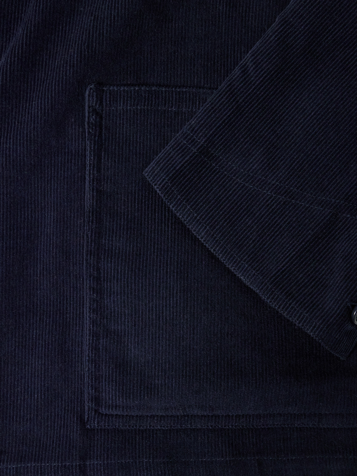 Kardo - Somesh Cotton-Corduroy Suit Jacket - Blue