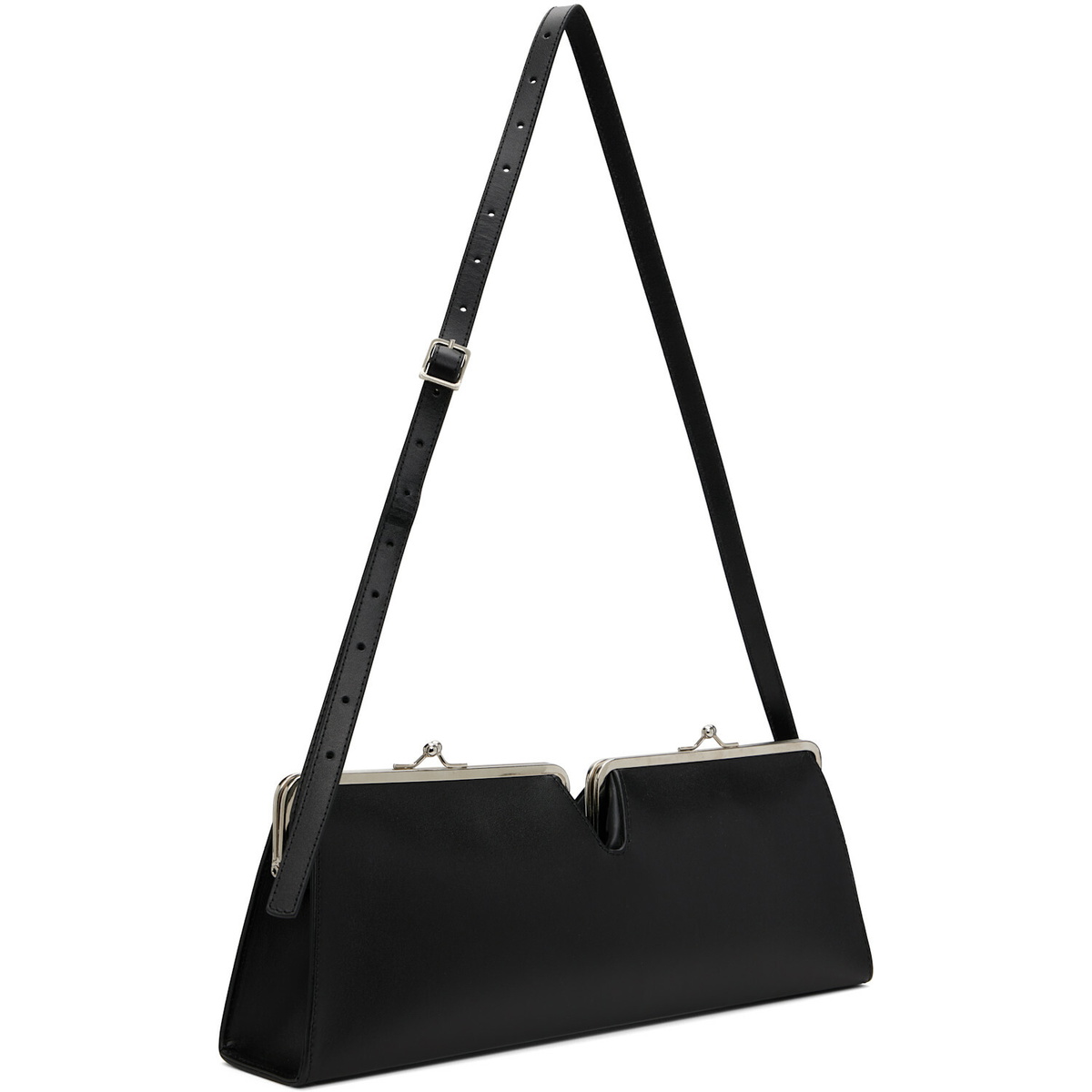 FIDAN NOVRUZOVA Black Bibi Baguette Bag