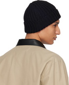 Givenchy Black Safety Pin Beanie