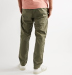 Save Khaki United - Cozy Garment-Dyed Cotton-Poplin Drawstring Trousers - Green