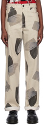 Charles Jeffrey LOVERBOY Off-White Art Jeans