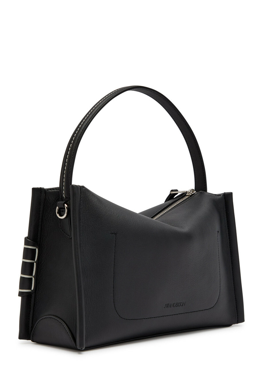 JW Anderson Loafer Leather Shoulder bag - Black - One Size