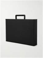 Charles Simon - Mackenzie Full-Grain Leather, Aluminium and Carbon Briefcase
