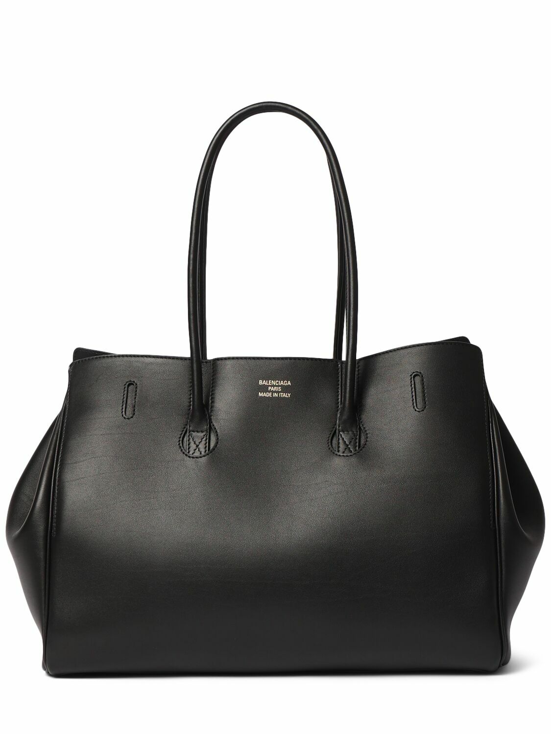 BALENCIAGA Medium Bel Air Leather Tote Bag Balenciaga