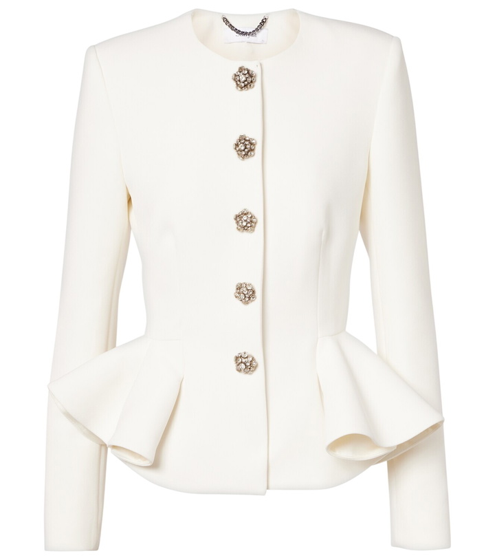 Photo: Safiyaa Tomomi embellished peplum jacket