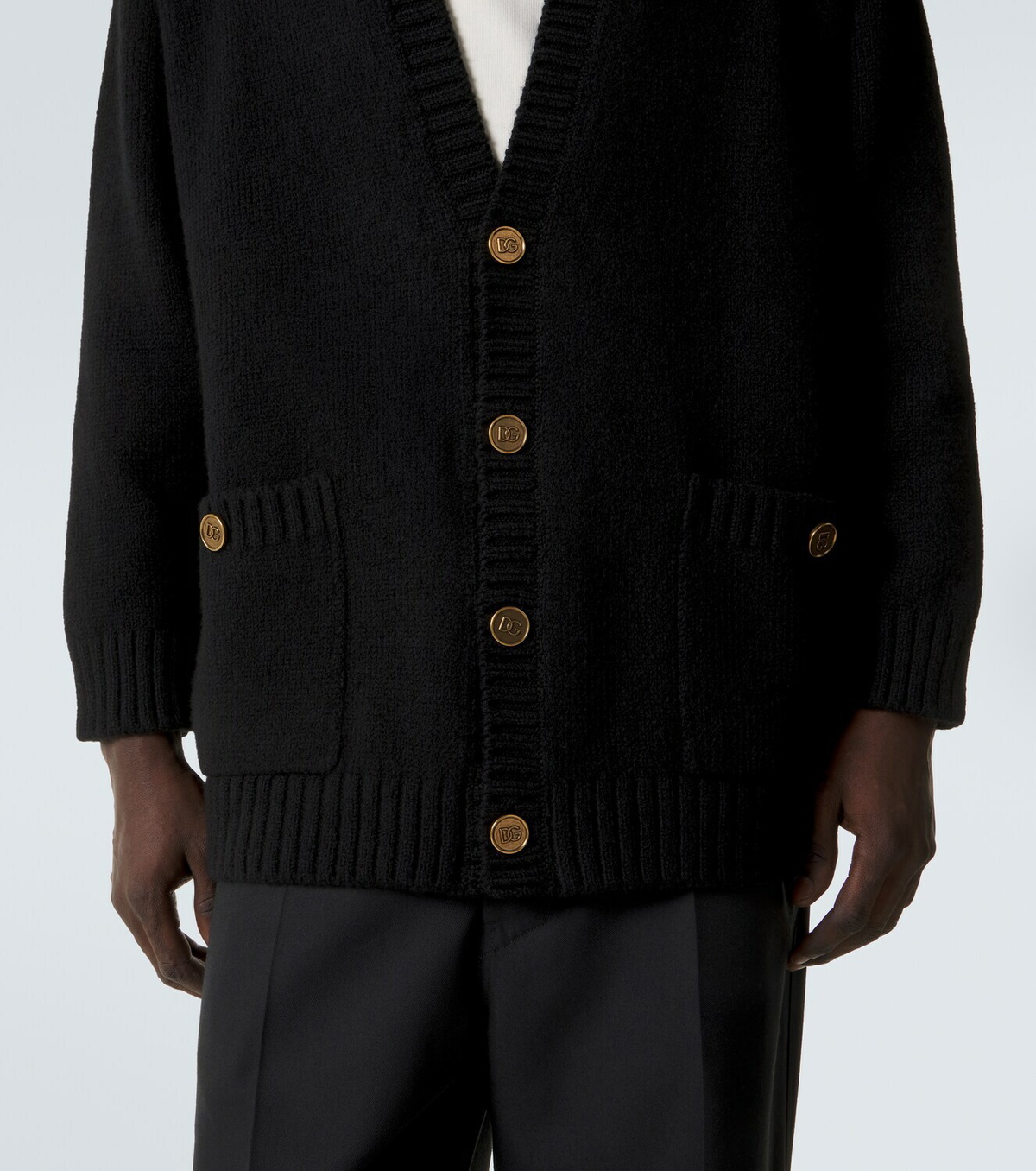 Dolce&Gabbana DG wool-blend cardigan