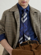 Burberry - 7cm Checked Silk-Twill Tie