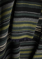3.1 Phillip Lim Reversible Striped Knitted Cardigan Black
