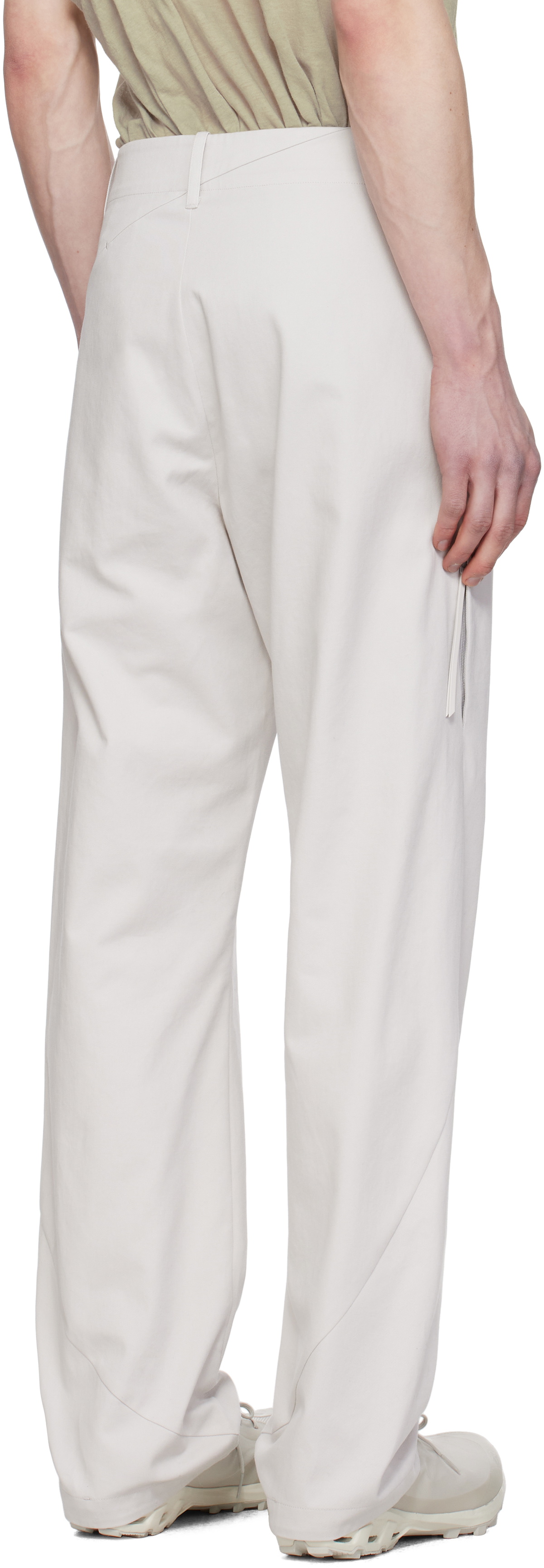 POST ARCHIVE FACTION (PAF) Gray 8.0 Right Trousers