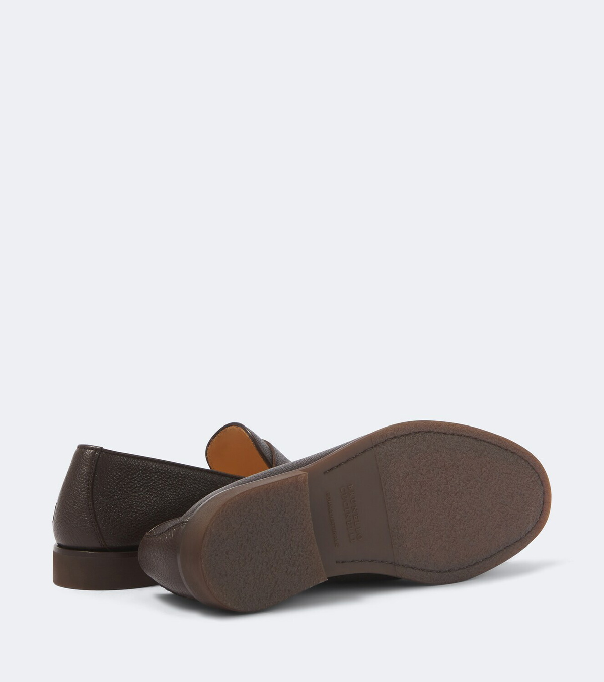 Brunello Cucinelli Leather penny loafers