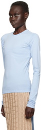 Julie Kegels SSENSE Exclusive Blue Jinny Long Sleeve T-shirt