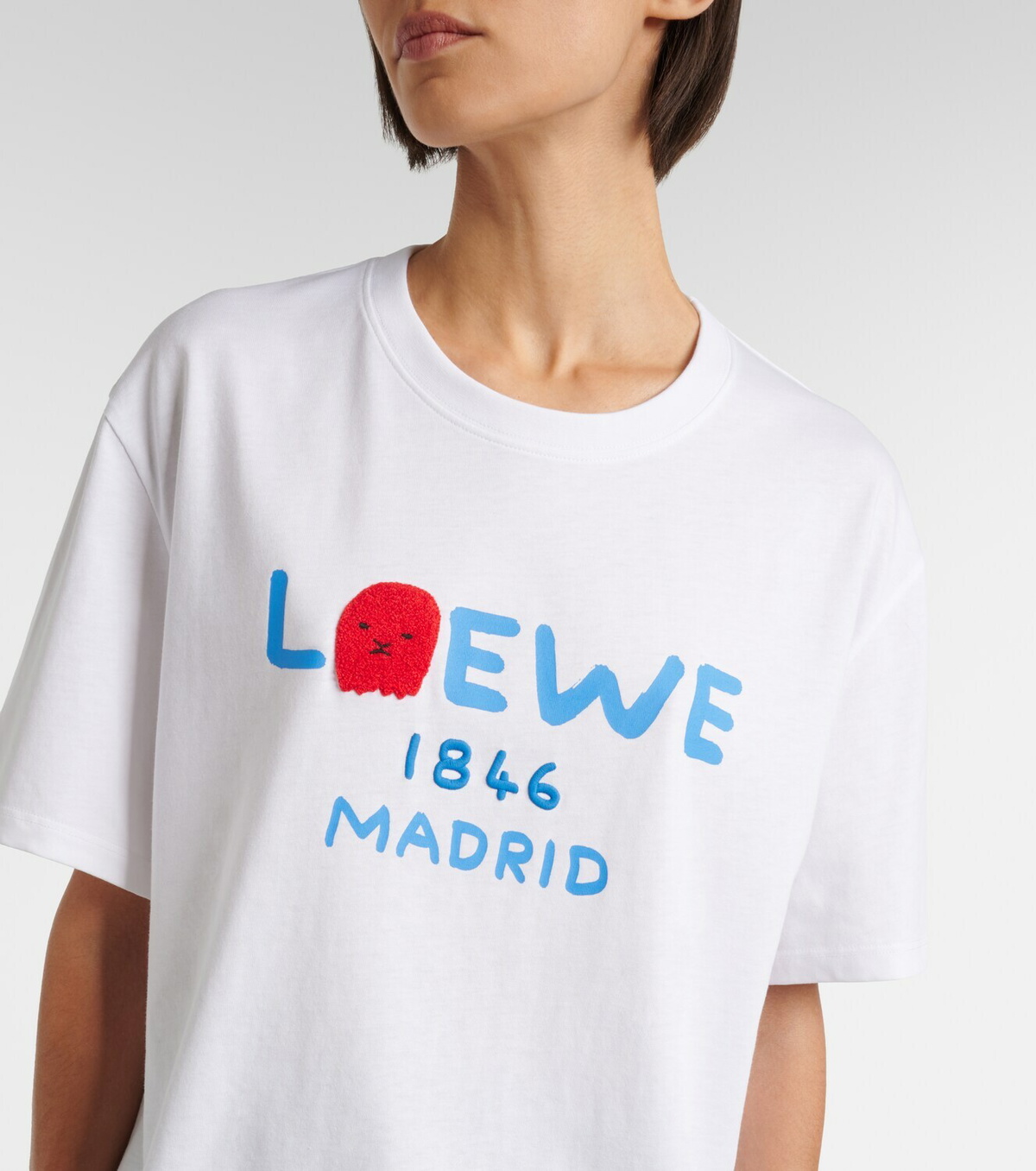 Loewe Logo cotton jersey T-shirt