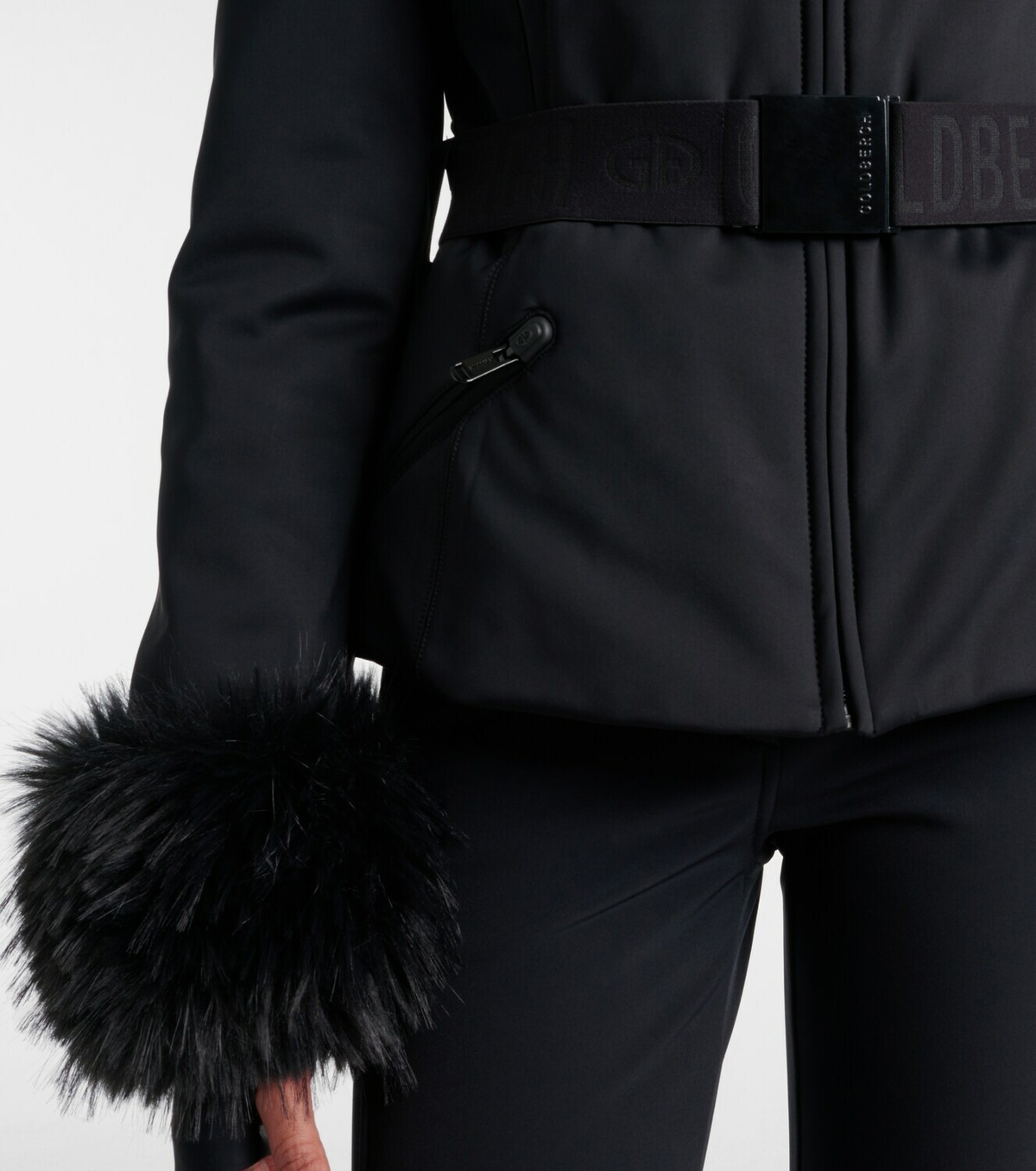 Goldbergh Giselle faux fur-trimmed ski jacket
