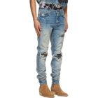 AMIRI Blue MX1 Camo Jeans