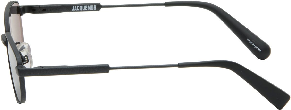 JACQUEMUS Black 'The Sera' Sunglasses